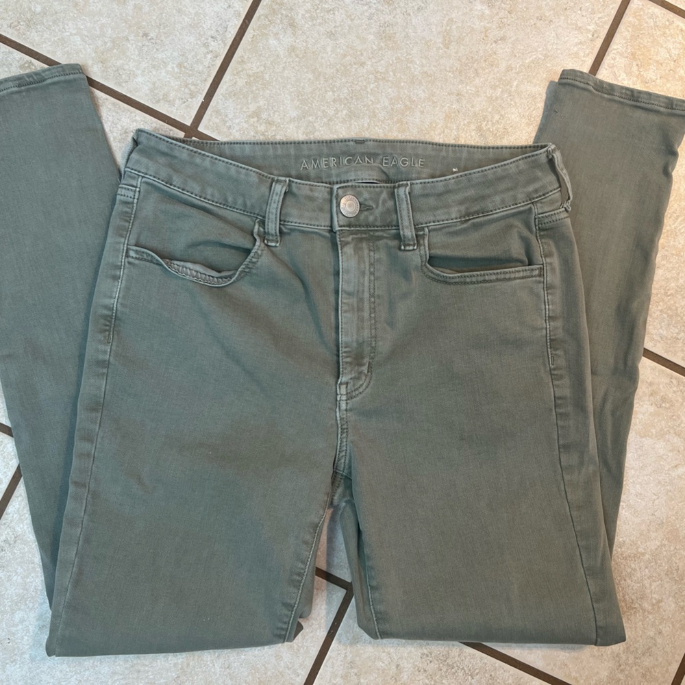 American Eagle next level stretch high-rise jegging 12 regular.